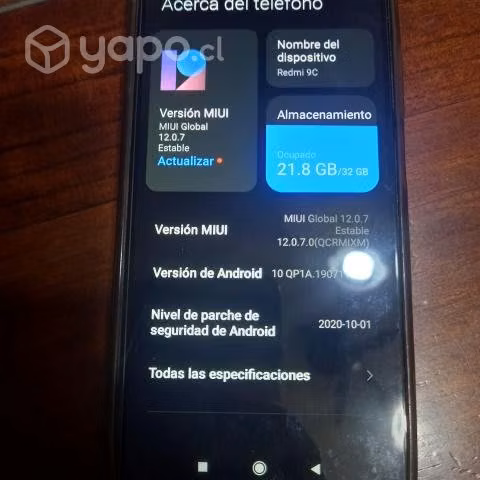 Celular Redmi C9