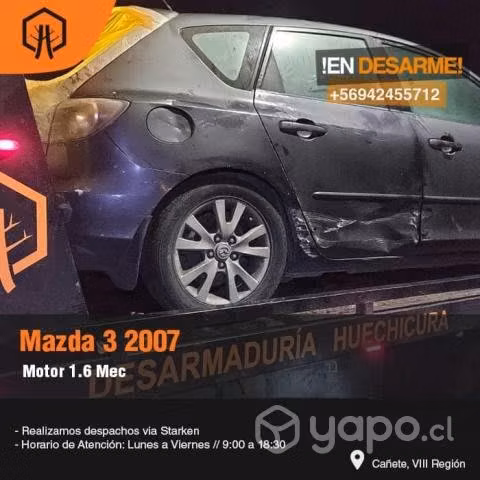Bomba hidraulica mazda 3 2007