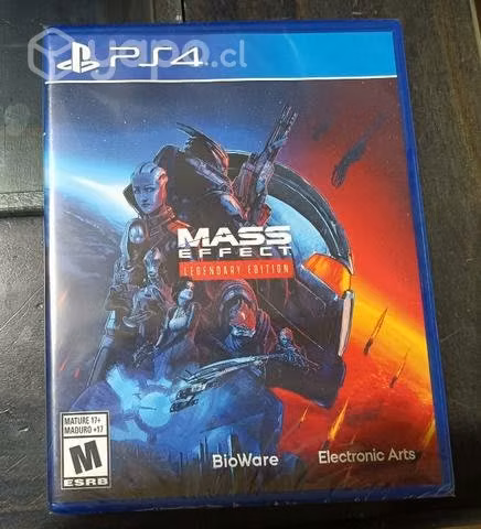 Mass Effect Legendary Edition, ps4 sellado