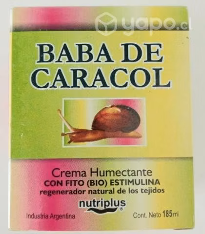 Crema baba de caracol