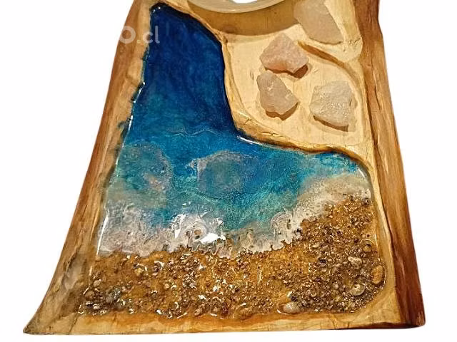 Tabla Decorativa diseño playa grande - Imagen 2