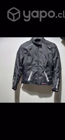 Casaca moto mujer