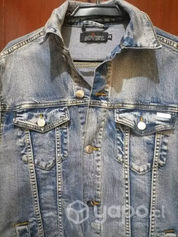 Chaqueta mezclilla hombre, tallaM, marca Soviet,