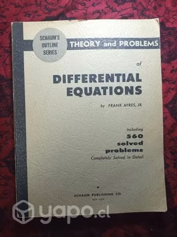 Differential Equations de Frank Ayres (Schaum)