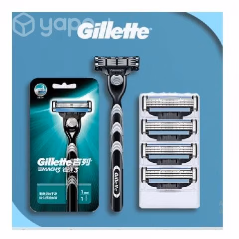 Repuesto para Prestobarba Gillette Mach 3 Turbo 4