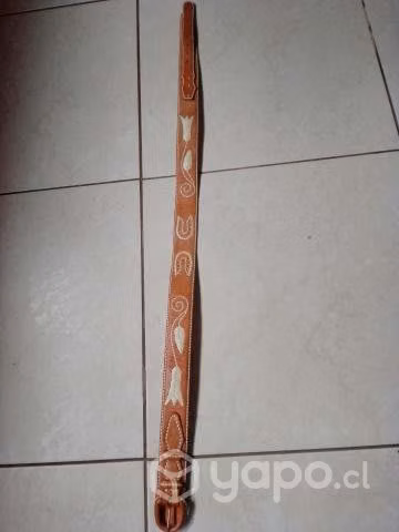 Cinturón de huaso bordado en tiento - Imagen 5