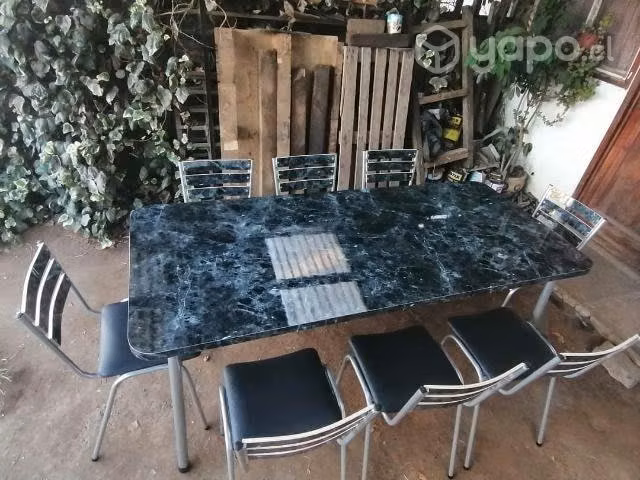 Comedor de 8 sillas vhs tapizadas - Imagen 5