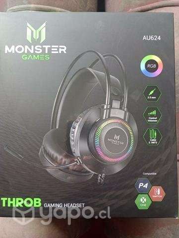 Audífonos Gamers Monster - Imagen 3