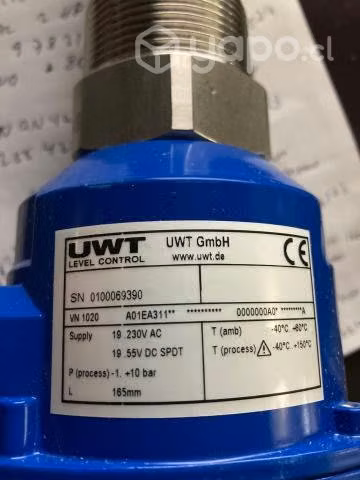 Detector de nivel vibratoria vibranivo 1020 uwt