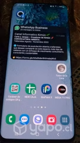 Samsung galaxy S20 plus