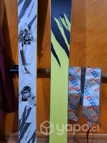 Skis 1,84+Fijas Dynafit+Leash G3+Pieles G3