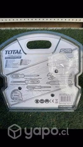 Juego de herramientas 7 piezas marca TOTAL TOOLS