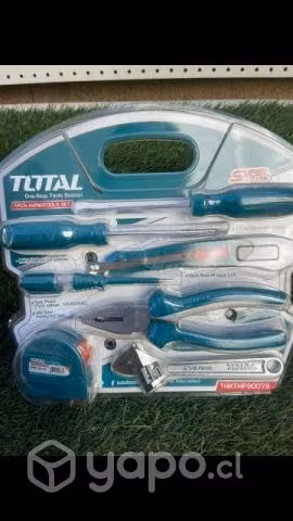 Juego de herramientas 7 piezas marca TOTAL TOOLS