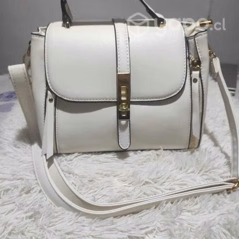 Cartera mujer blanca - Imagen 2