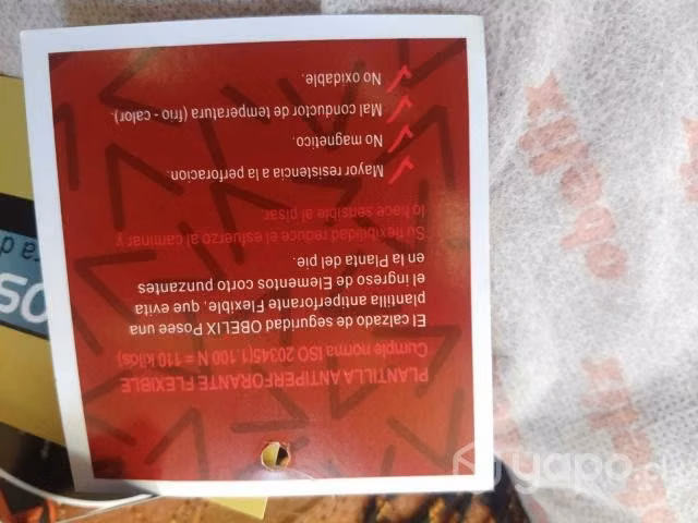 Zapato de seguridad nuevos - Imagen 3