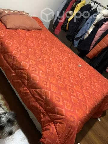 Cama de plaza y media