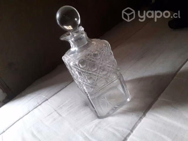Botella de cristal boca rota - Imagen 3