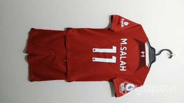 Uniforme de Mohamed Salah liverpool