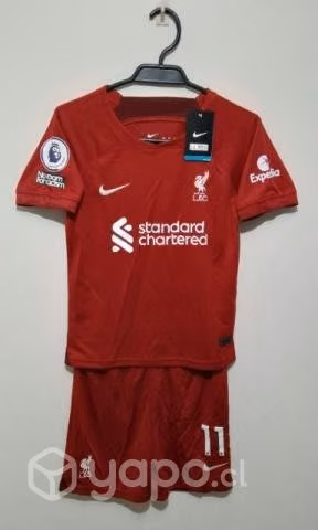 Uniforme de Mohamed Salah liverpool