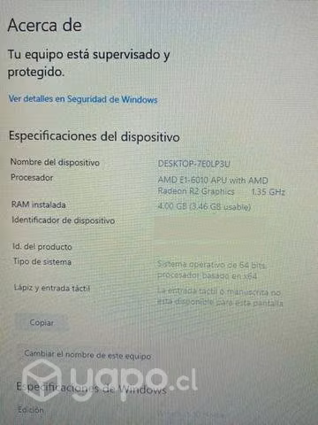 Computador HP 245 G3