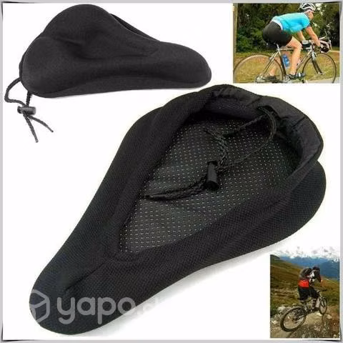Cubre asiento de espuma acolchado para bicicleta