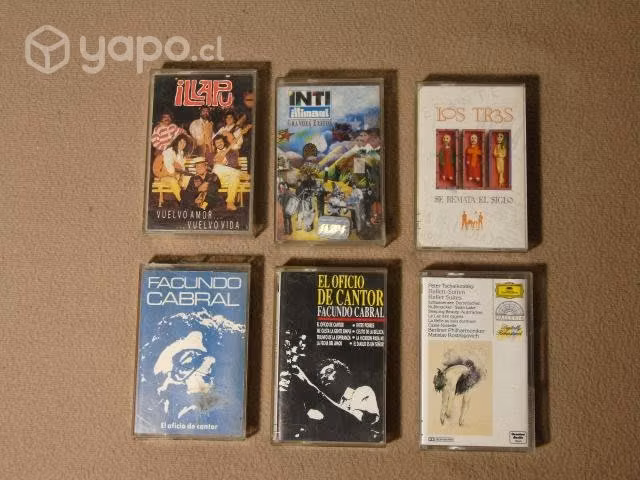 Lote de cassette's | todos originales