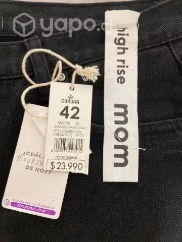 Jeans MOM (rígidos)