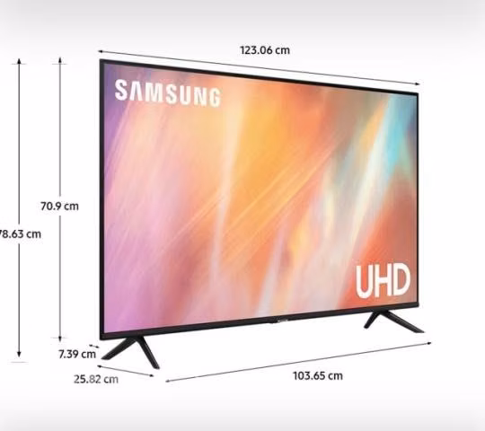 LED 55" Samsung UN55AU7090 4K Ultra HD 2022 - Imagen 2