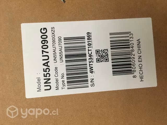 LED 55" Samsung UN55AU7090 4K Ultra HD 2022
