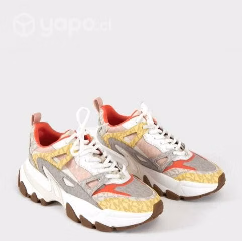 Zapatilla Plataforma Michael Kors Nick Trainer Sig