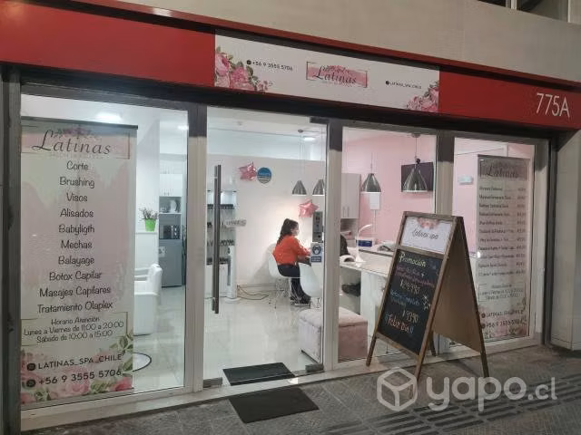 Salón de Belleza Peluquería para traspaso de llave
