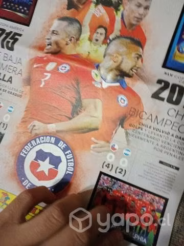 Album completo de chile campeón de panini - Imagen 2