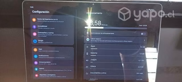 Tablet Lenovo yoga tap 11