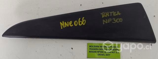 Moldura Interior Puerta Trasera Derecha (NNE066) N