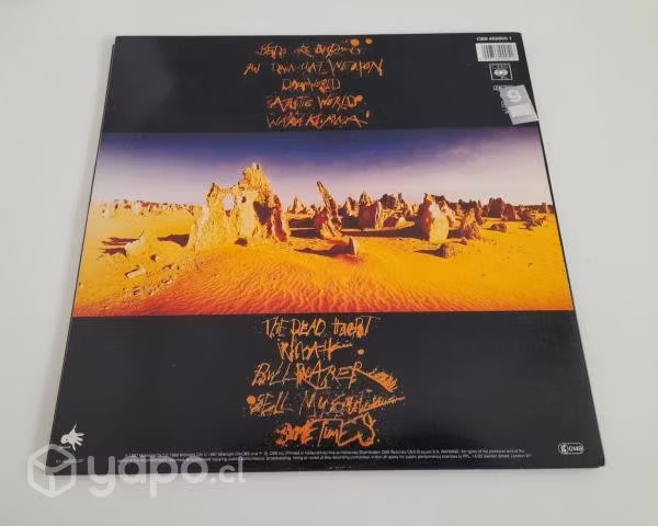 Vinilo Midnight Oil "Diesel And Dust" 1987 epoca