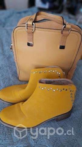 Mochila Gamuza/botines Nº39 - Imagen 6