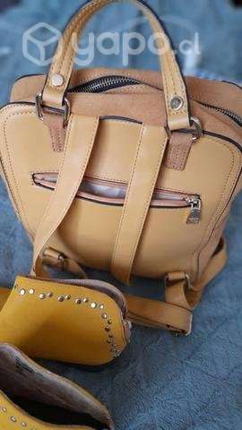 Mochila Gamuza/botines Nº39 - Imagen 4