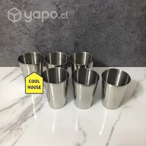 Vasos de alta calidad acero inoxidable 5.5 - Imagen 2