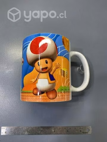 PORTAL LYON L31 Tazon SÚPER MARIO TOAD ceram