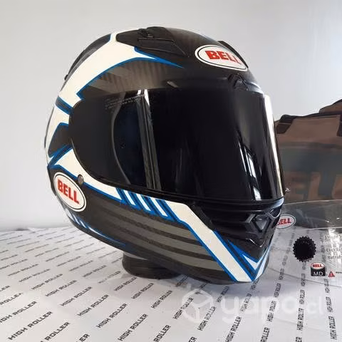 Bell Star Carbon Pinned blue