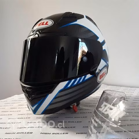 Bell Star Carbon Pinned blue