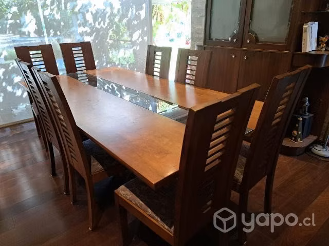 Juego comedor 8 sillas - Imagen 2