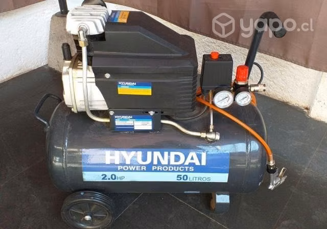 Compresor de aire Hyundai / 50 litros / 2.0hp