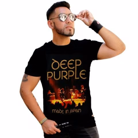 POLERA DEEP PURPLE MADE IN JAPAN // Lucy Rock