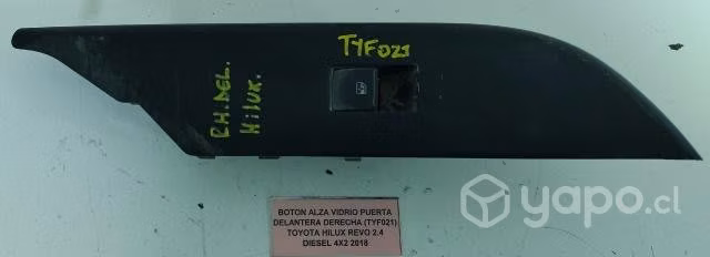 Botón Alza Vidrio Puerta Delantera Derecha (TYF022