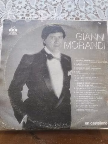 Vinilo Gianni Morandi En Castellano
