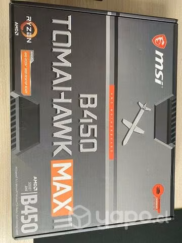 Placa madre MSI B450 Tomahawk, AMD AM4 Ryzen. ATX