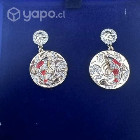 Aros de Pez Koi Swarovski