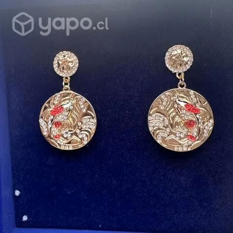 Aros de Pez Koi Swarovski