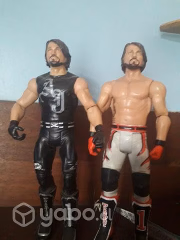 Figuras aew y wwe